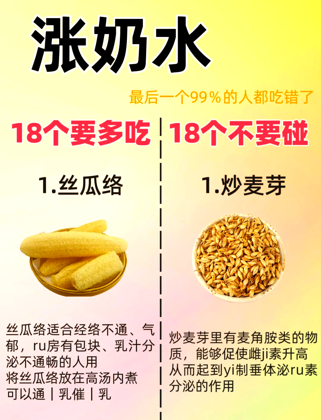 哺乳期不能吃的食物-哺乳期不能吃的食物一览表